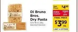 ShopRite Di Bruno Bros. Dry Pasta offer