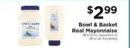 ShopRite Bowl & Basket Real Mayonnaise offer