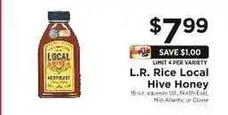 ShopRite L. R. Rice Local Hive Honey offer