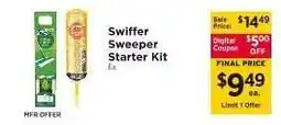 ShopRite Swiffer Sweeper Starter Kit offer