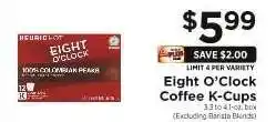 ShopRite Eight O'Clock Coffee K-Cups offer