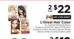 ShopRite L'Oréal Hair Color offer