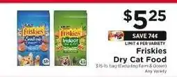 ShopRite Friskies Dry Cat Food offer