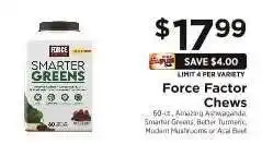 ShopRite Force Factor Chews offer
