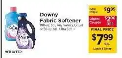 ShopRite Downy Fabric Softener offer