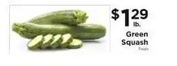 ShopRite Green Squash offer