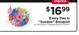 ShopRite Every Day Is “Sundae” Bouquet offer