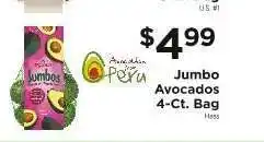 ShopRite Jumbo Avocados 4-ct. Bag offer