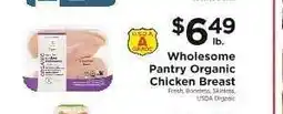 ShopRite Wholesome Pantry Organic Chicken Breast offer