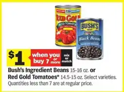 Meijer Bush’s Ingredient Beans or Red Gold Tomatoes offer
