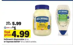 Meijer Hellmann's Mayonnaise offer