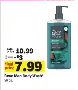 Meijer Dove Men Body Wash offer