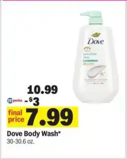 Meijer Dove Body Wash offer