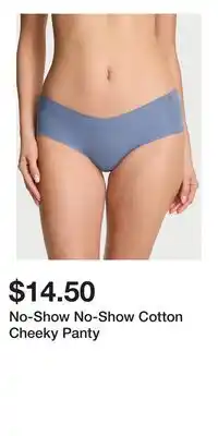 Victoria's Secret No-Show No-Show Cotton Cheeky Panty offer