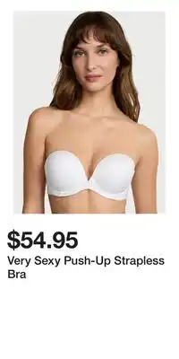 Victoria's Secret Very Sexy Push-Up Strapless Bra offer