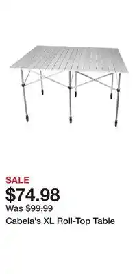Cabela's Cabela's XL Roll-Top Table offer