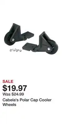 Cabela's Cabela's Polar Cap Cooler Wheels offer