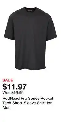 Cabela's RedHead Pro Series Pocket Tech Short-Sleeve Shirt for Men offer
