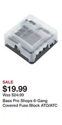 Cabela's Bass Pro Shops 6-Gang Covered Fuse Block ATO/ATC offer