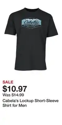 Cabela's Cabela's Lockup Short-Sleeve Shirt for Men offer