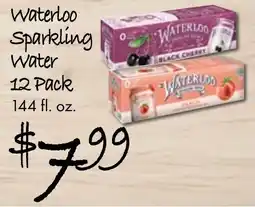 Gristedes Waterloo sparkling water offer