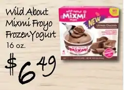 Gristedes Wild about mixmi froyo frozen yogurt offer