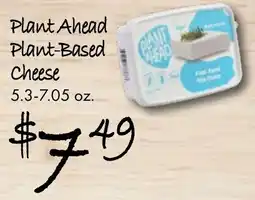 Gristedes Plant ahead plant based cheese offer