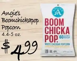 Gristedes Angie's boomchickapop popcom offer