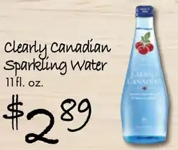 Gristedes Clearly canadian sparkling water offer