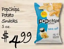 Gristedes Popchips potato snacks offer