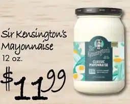 Gristedes Sir Kensington's mayonnaise offer