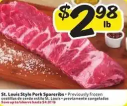 Fresco y Más St. Louis Style Pork Spareribs offer