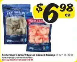 Fresco y Más Fisherman's wharf raw or cooked shrimp offer