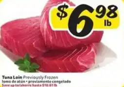 Fresco y Más Tuna loin offer