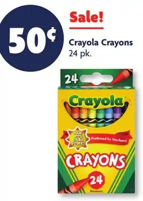 Family Dollar Crayola Crayons offer