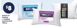 Family Dollar Essence of Bamboo or Bedding Essentials Bed Pillows offer