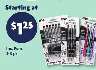 Family Dollar Inc. Pens offer