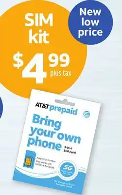 Family Dollar AT&T Prepaid SIM kit offer