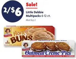 Family Dollar Little Debbie Multipacks offer