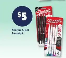 Family Dollar Sharpie S-Gel Pens offer