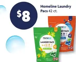 Family Dollar Homeline Laundry Pacs offer