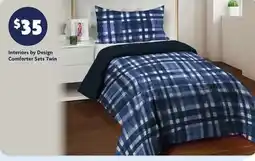 Family Dollar Interiors by Design Comforter Sets Twin offer
