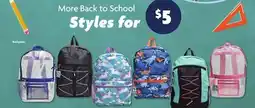 Family Dollar Backpacks offer