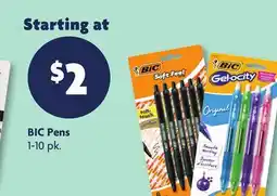 Family Dollar BIC Pens offer