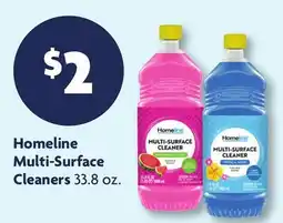 Family Dollar Homeline Multi-Surface Cleaners offer