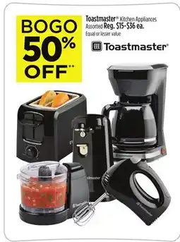 Dollar General Toastmaster Kitchen Appliances offer