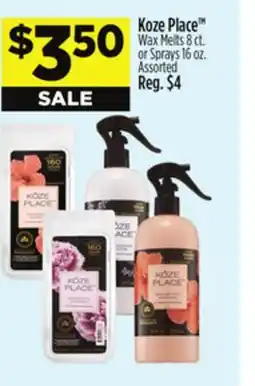 Dollar General Koze Place Wax Melts 8 ct. or Sprays 16 oz offer