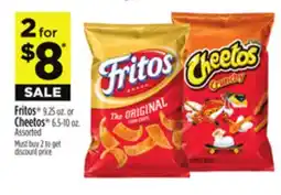 Dollar General Fritos 9.25 oz. or Cheetos 6.5-10 oz offer