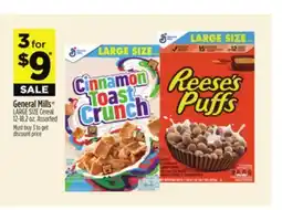 Dollar General General Mills LARGE SIZE Cereal offer
