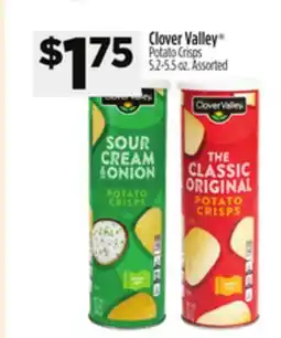 Dollar General Clover Valley Potato Crisps offer